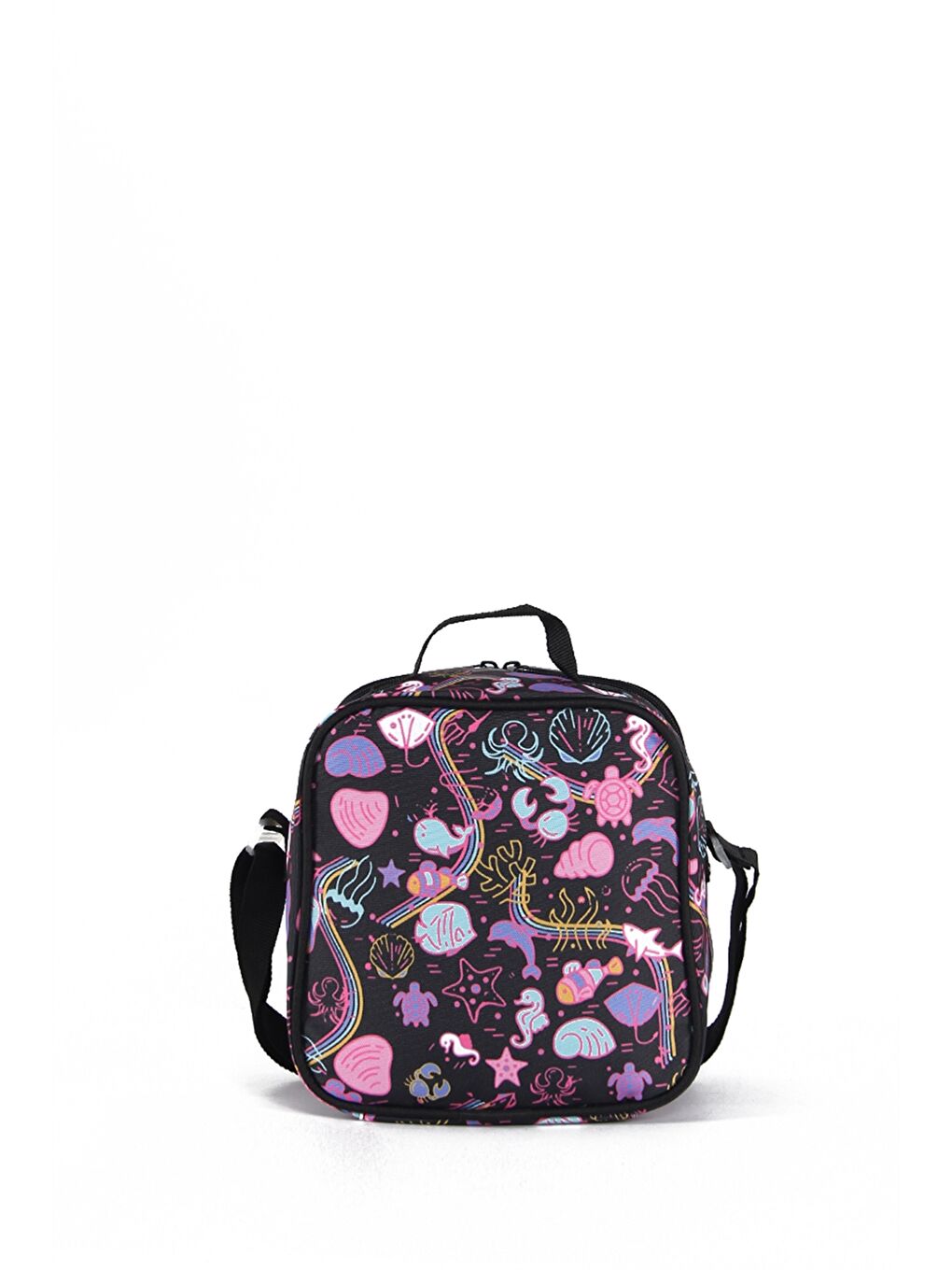 Baskılı Kız Bebek Beslenme Çantası-1