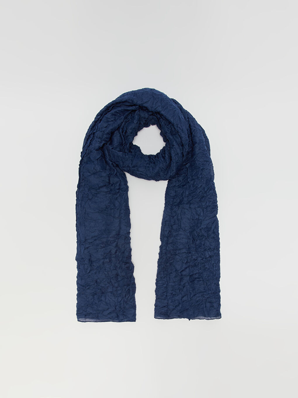 وشاح منسوج سادة للسيدات