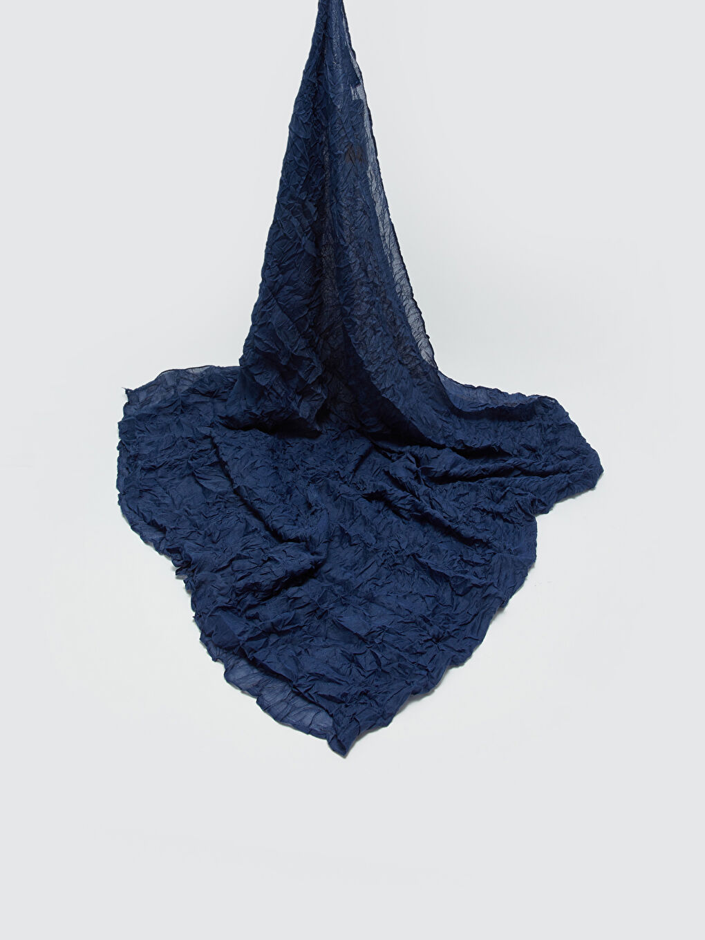 وشاح منسوج سادة للسيدات-1