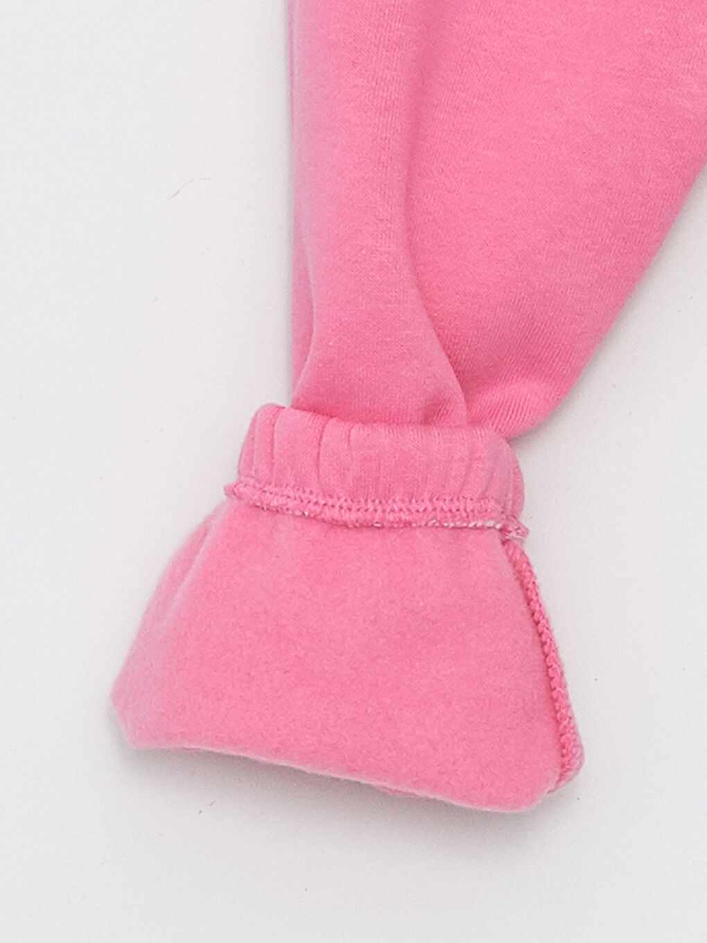 Pembe Beli Lastikli Kız Çocuk Jogger Eşofman Altı 2'li-3