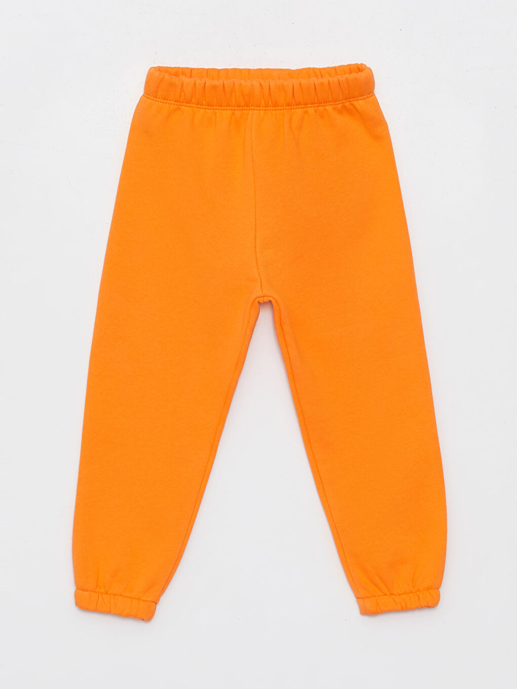 Pembe Beli Lastikli Kız Çocuk Jogger Eşofman Altı 2'li-4