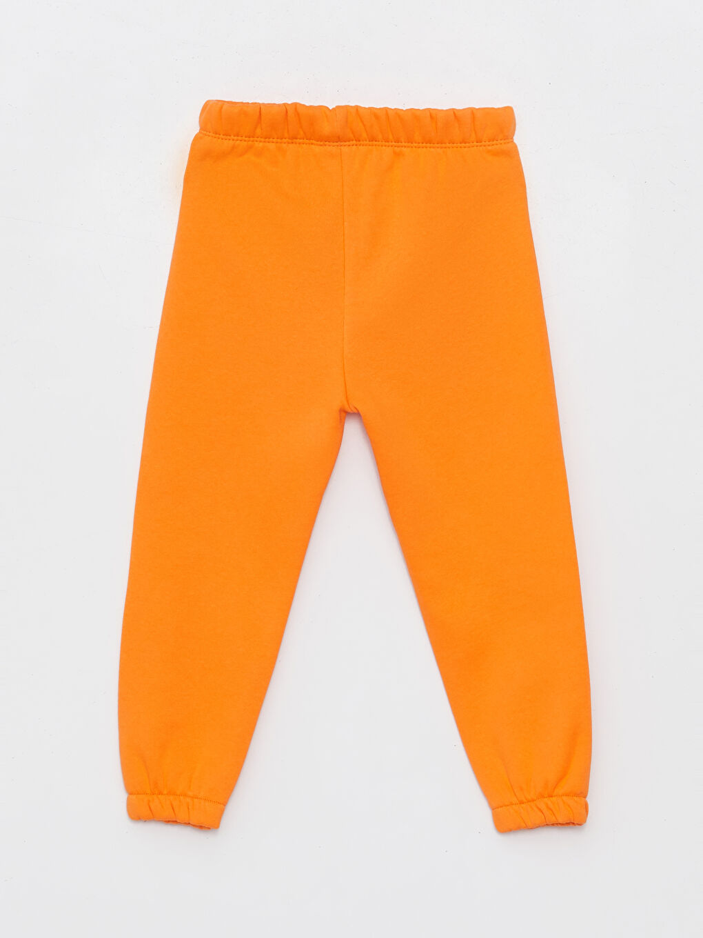 Pembe Beli Lastikli Kız Çocuk Jogger Eşofman Altı 2'li-5