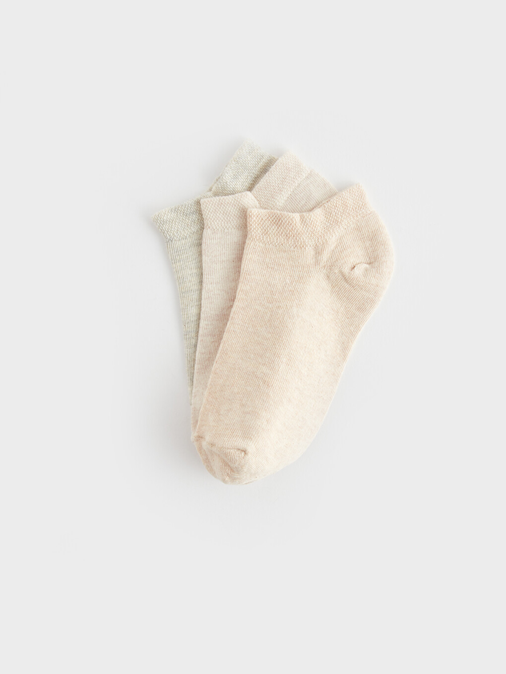 Chaussettes d'entraînement Unies pour Femmes Lot de 3 pièces-1