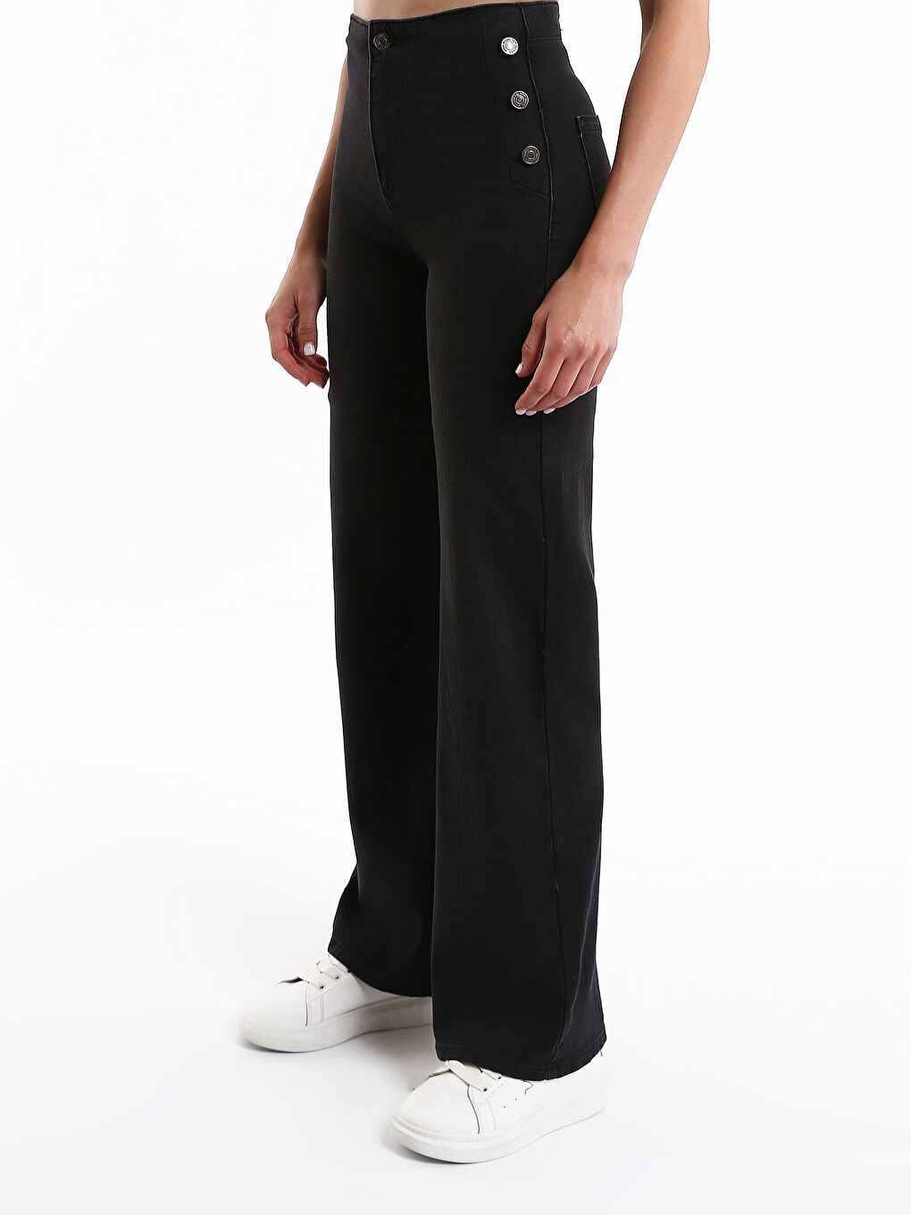 Wideleg Women's Jeans-3