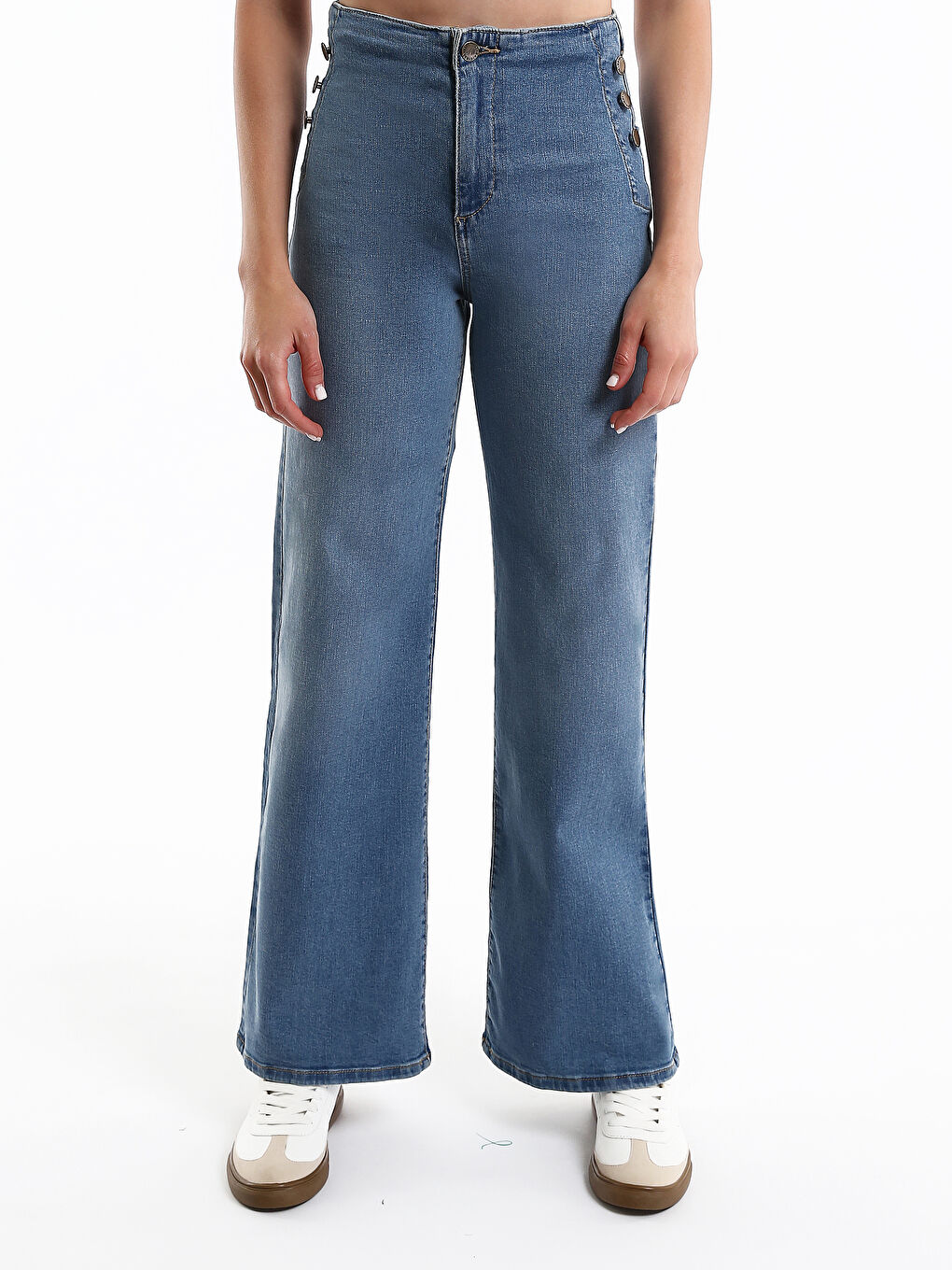 Wideleg Women's Jeans-1