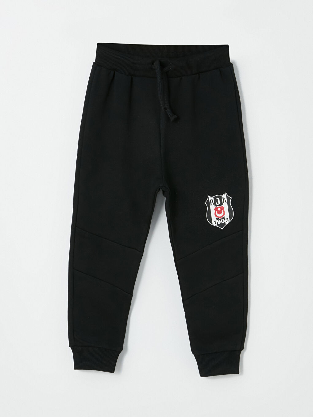 LCW baby Buxe Beyazı Bisiklet Yaka Beşiktaş Baskılı Erkek Bebek Sweatshirt ve Eşofman Altı Takım - 4