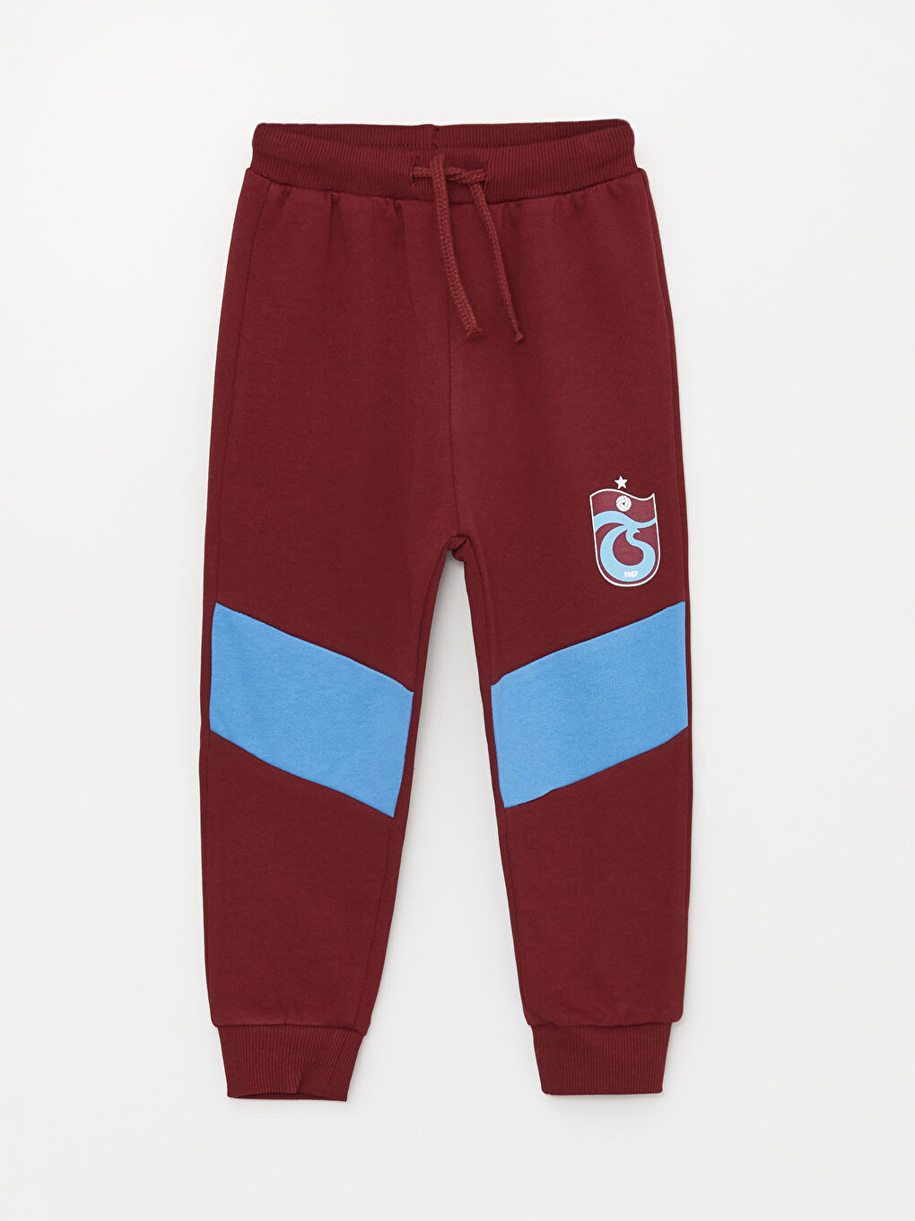 LCW baby Mavi Bisiklet Yaka Uzun Kollu Trabzonspor Baskılı Erkek Bebek Sweatshirt ve Eşofman Altı - 3