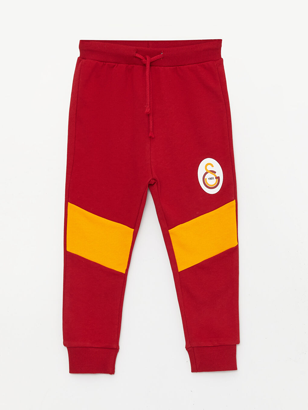 LCW baby Parlak Sarı Bisiklet Yaka Galatasaray Baskılı Erkek Bebek Sweatshirt ve Eşofman Altı Takım - 4