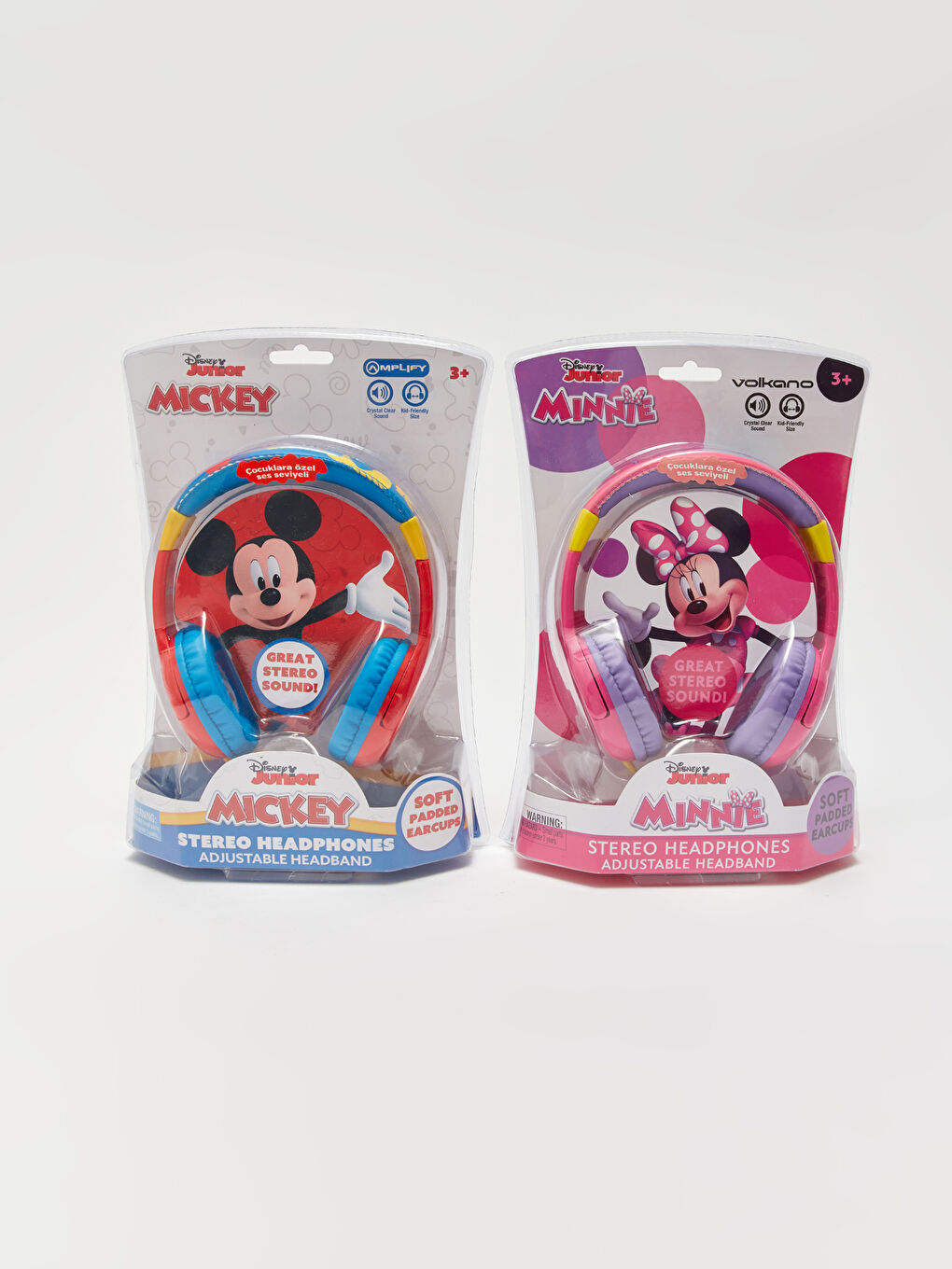 Écouteurs Imprimés Mickey et Minnie Mouse