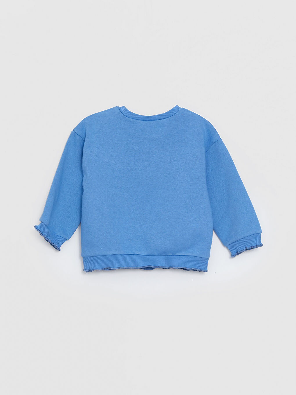Sweatshirt et Collants Bébé Fille Ariel Imprimés à Col Rond et Manches Longues-4