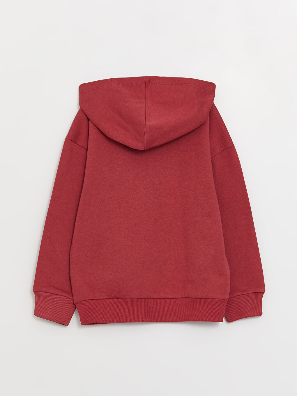 LCW Kids Koyu Pembe Baskılı Uzun Kollu Kız Çocuk Hoodie - 4