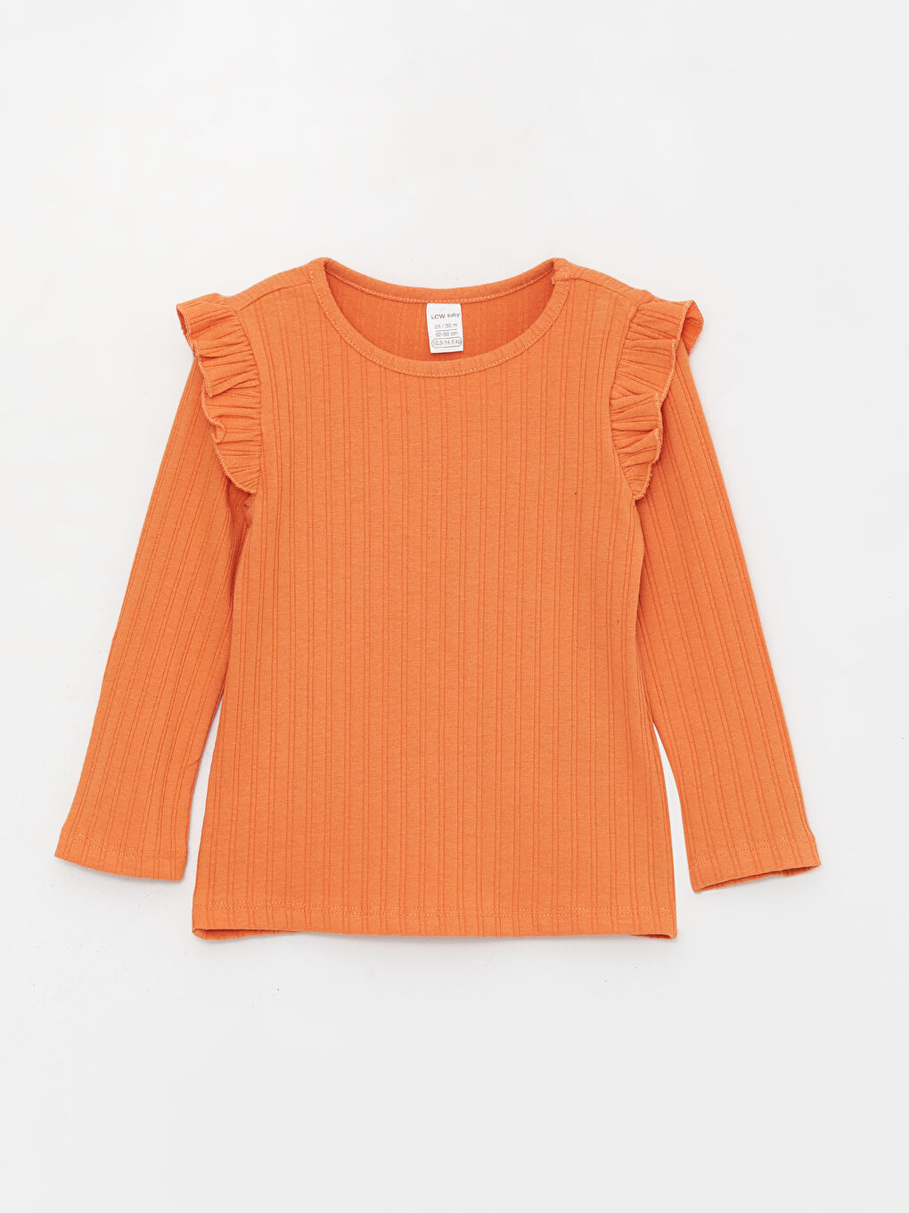 Crew Neck Long Sleeve Baby Girls' T-Shirt 2 Pack-3