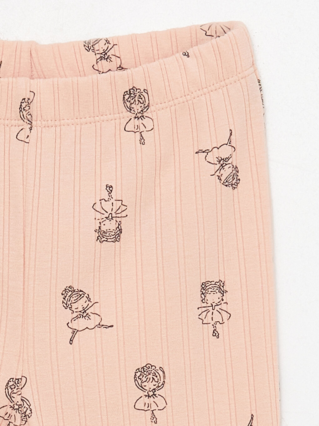 Baby Girl Tights with Elastic Waist, 2-Piece-5