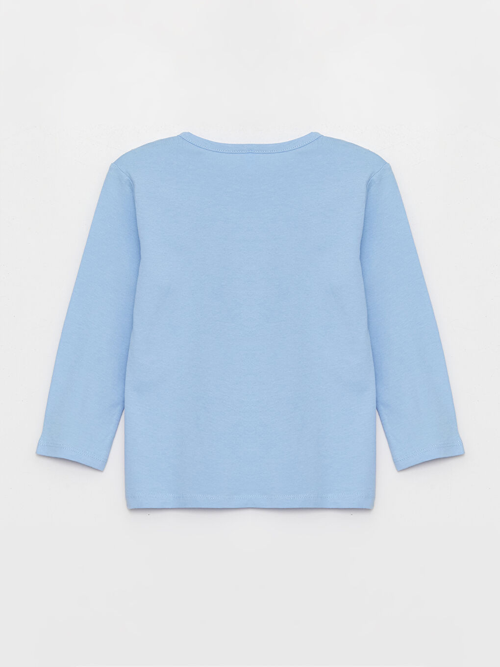 Mavi Bisiklet Yaka Uzun Kollu Baskılı Erkek Bebek Pijama Takım-2