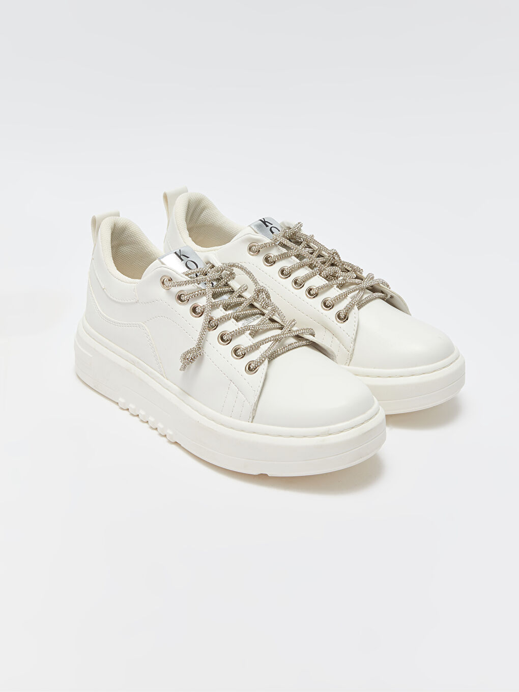 【WOOHWA】LOUR LACE SK KOOR Lace-up Women's Sneakers -W3IH82Z8-U7E - LC Waikiki