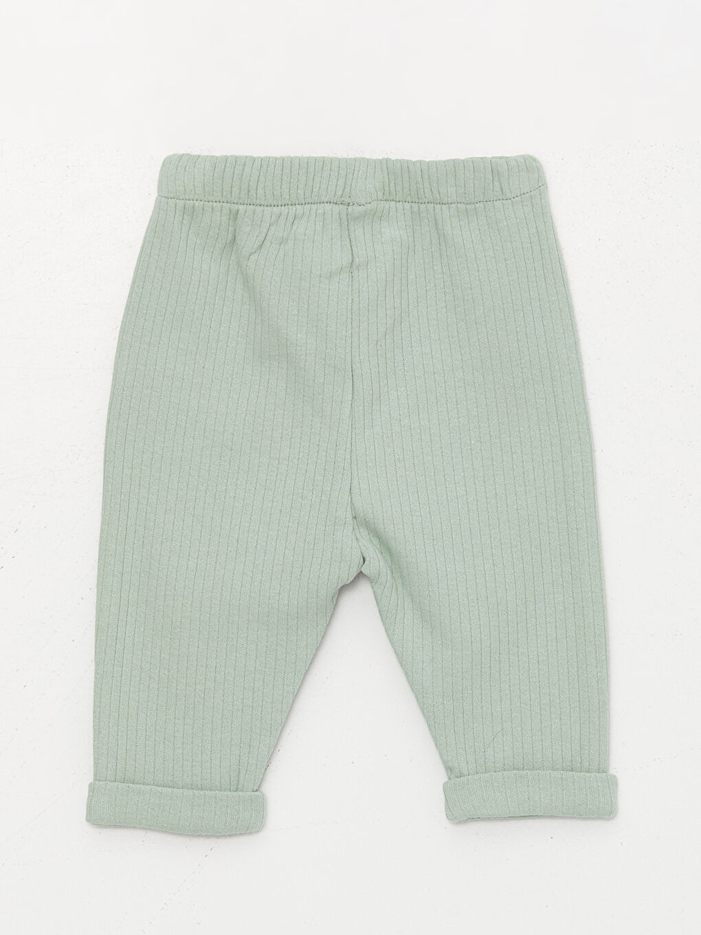 Yeşil Bisiklet Yaka Uzun Kollu Erkek Bebek 3'lü Takım-4