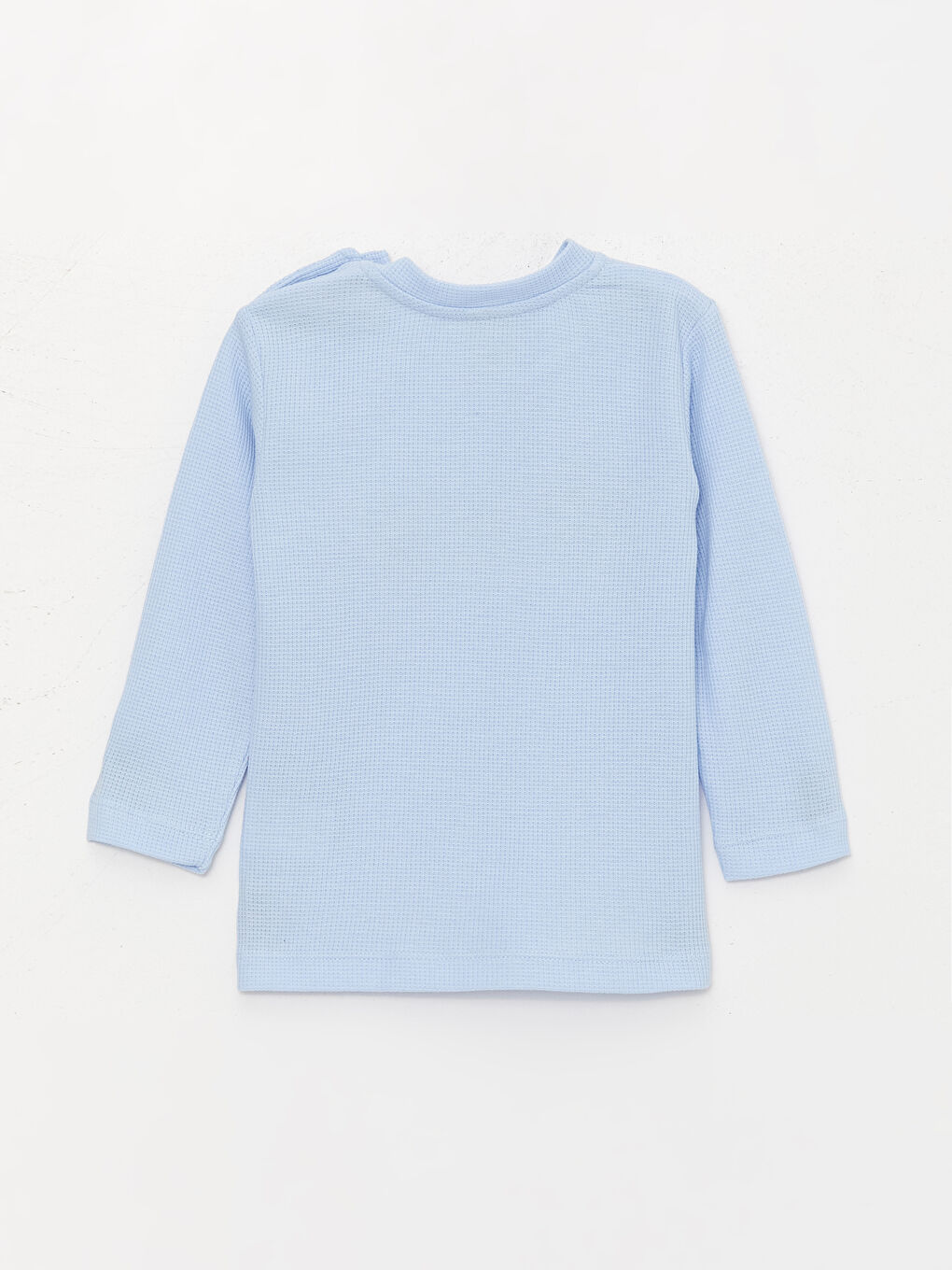 Mavi Bisiklet Yaka Uzun Kollu Erkek Bebek 3'lü Takım-5