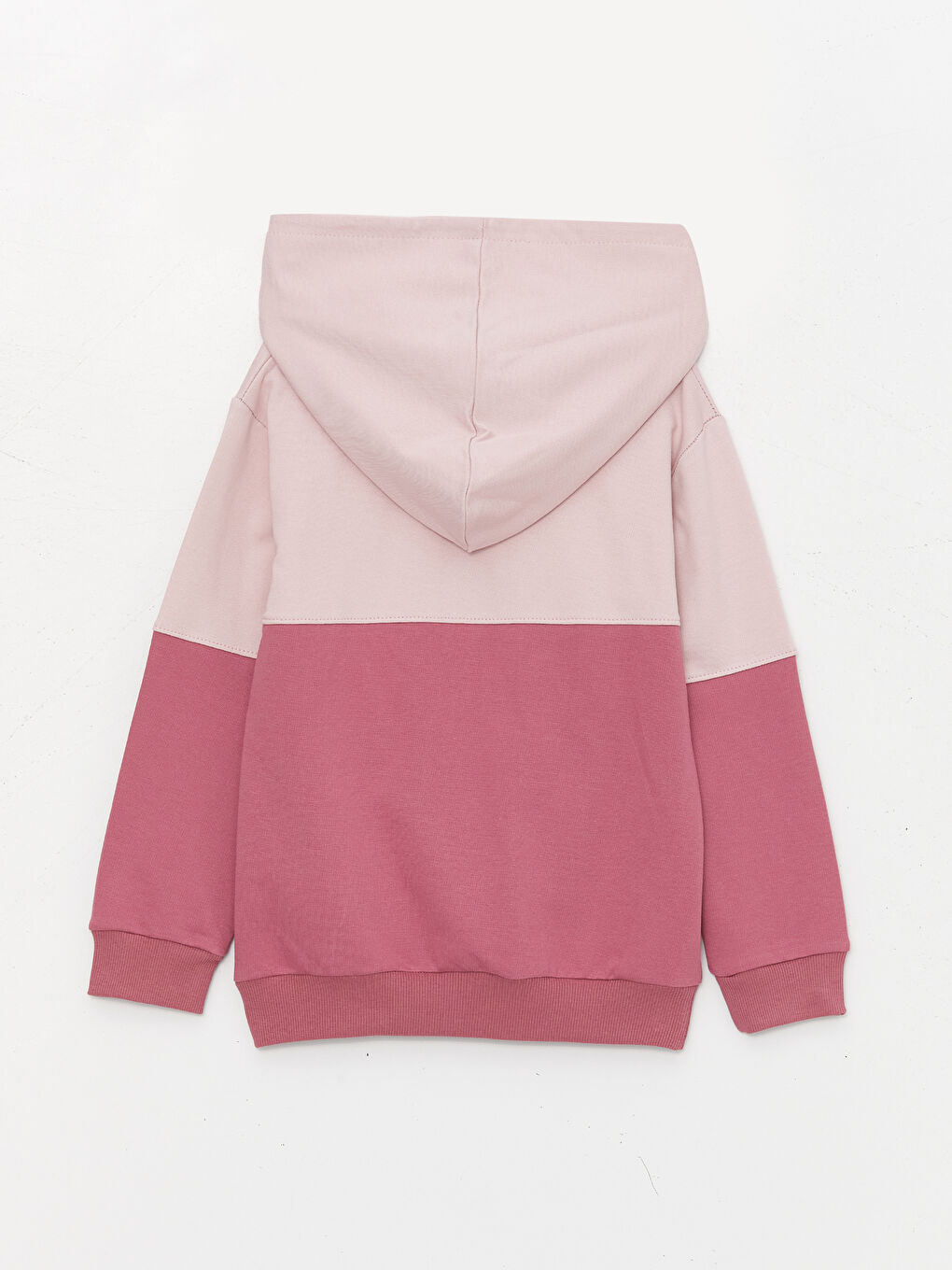 Mor Kapüşonlu Baskılı Kız Çocuk Sweatshirt ve Eşofman Altı-5