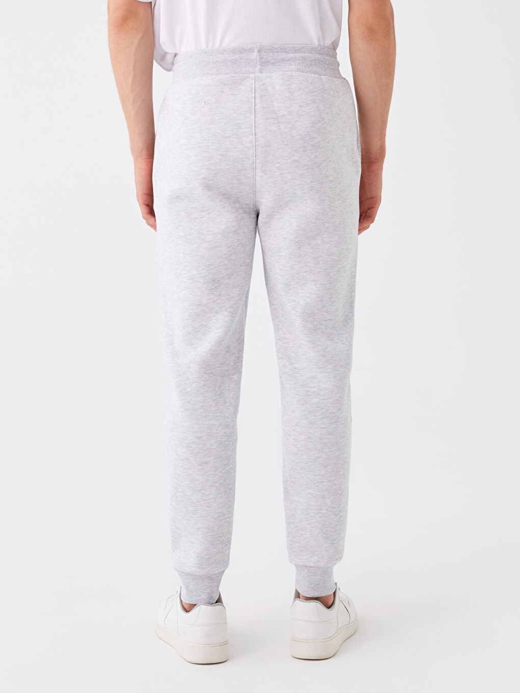 Gri Standart Kalıp Erkek Jogger Eşofman Altı-3