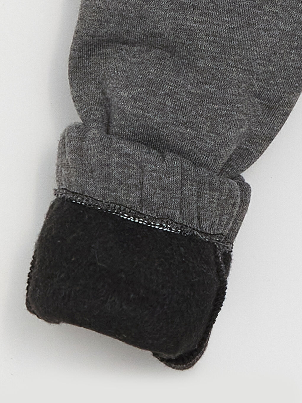 Antrasit Bisiklet Yaka Baskılı Uzun Kollu Erkek Çocuk Sweatshirt ve Eşofman Alt 2'li Takım-5