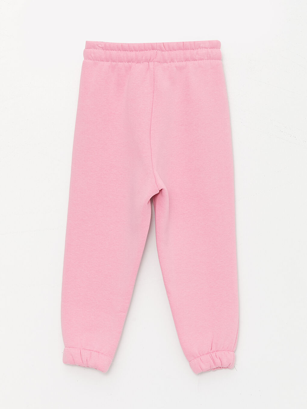 Calimera Kids Pembe Bisiklet Yaka Uzun Kollu Kız Bebek Sweatshirt ve Eşofman Alt 2'li Takım - 4