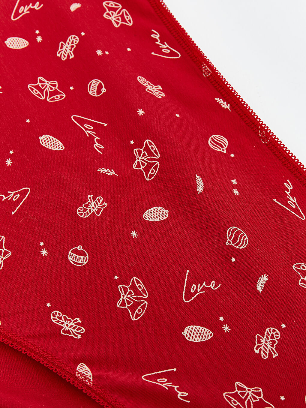 Pembe Baskılı Bikini Külot-2