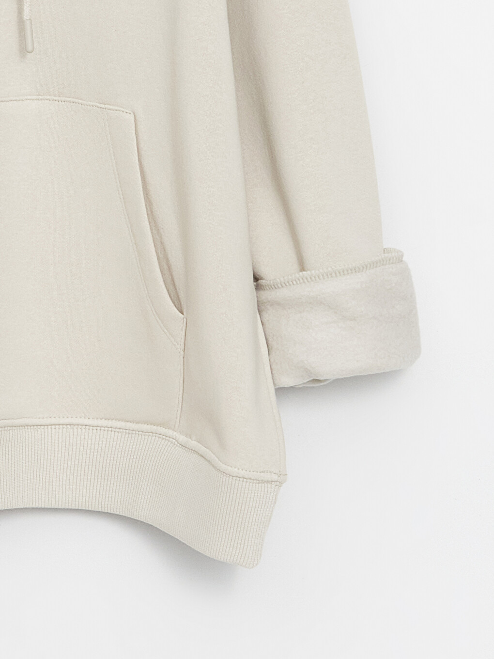 Plain Oversize Women's Thick Hoodie-6