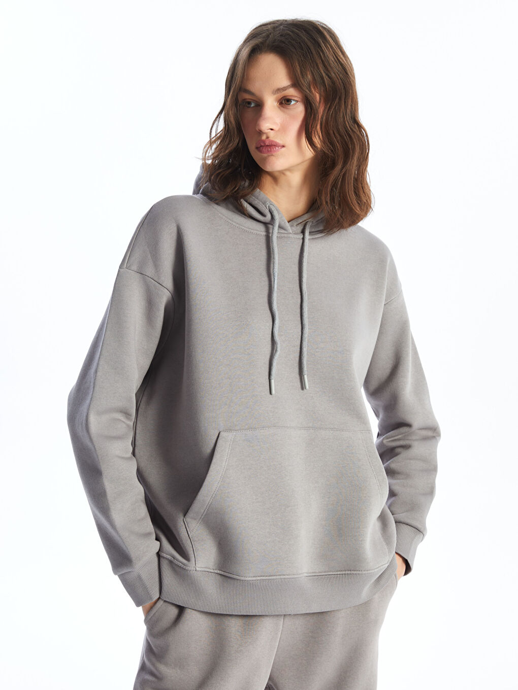 هودي تخين أوفراسايز للسيدات سادة