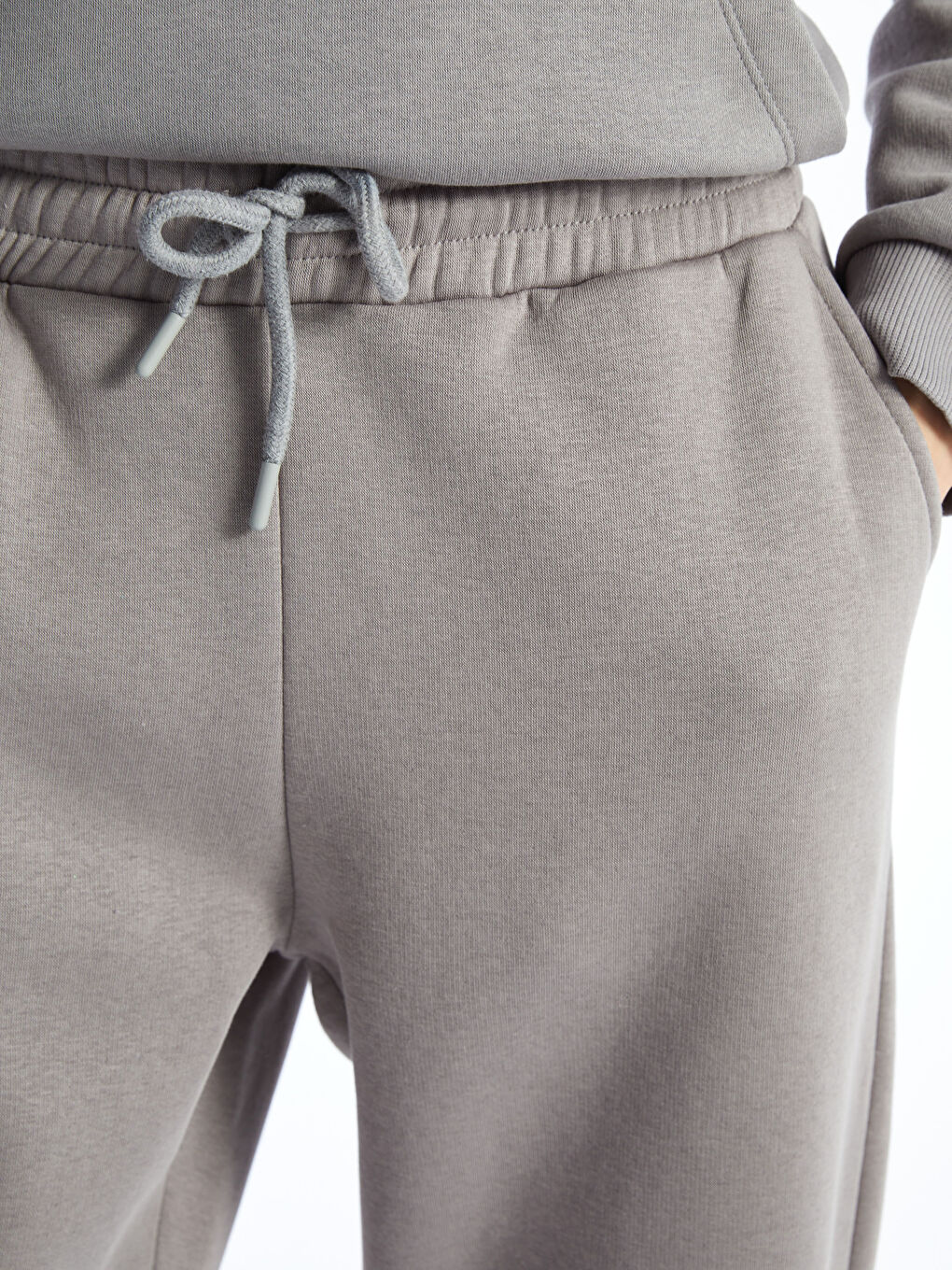 Elasticated Waist Women's Thick Jogger Sweatpants -W3IK16Z8-GVY
