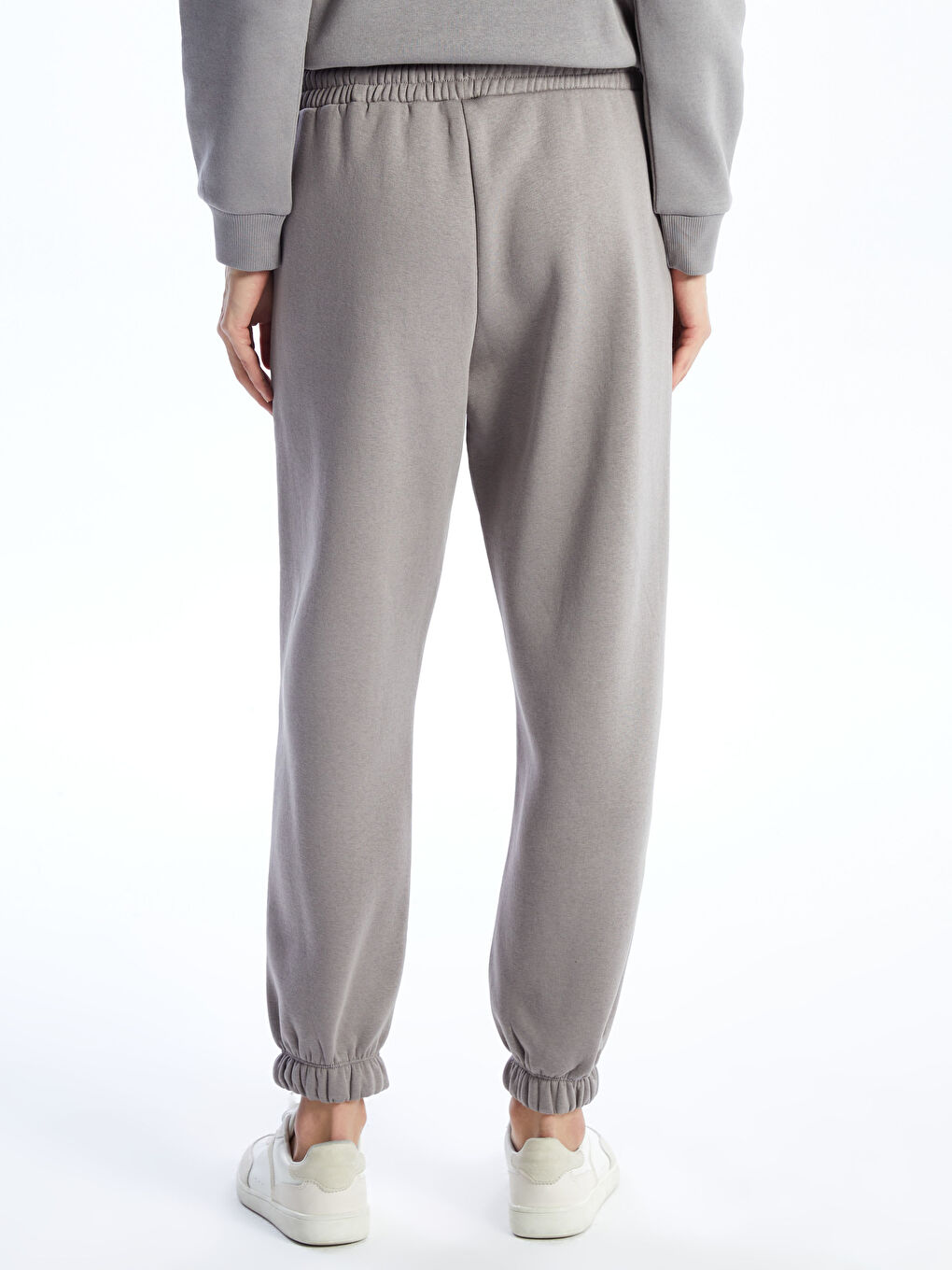 Elasticated Waist Women's Thick Jogger Sweatpants -W3IK16Z8-GVY