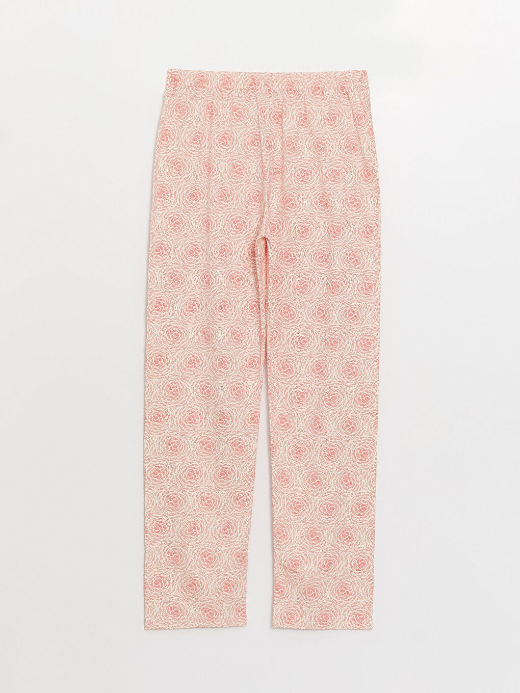 Turuncu Gömlek Yaka Kadın Pijama Takımı-3