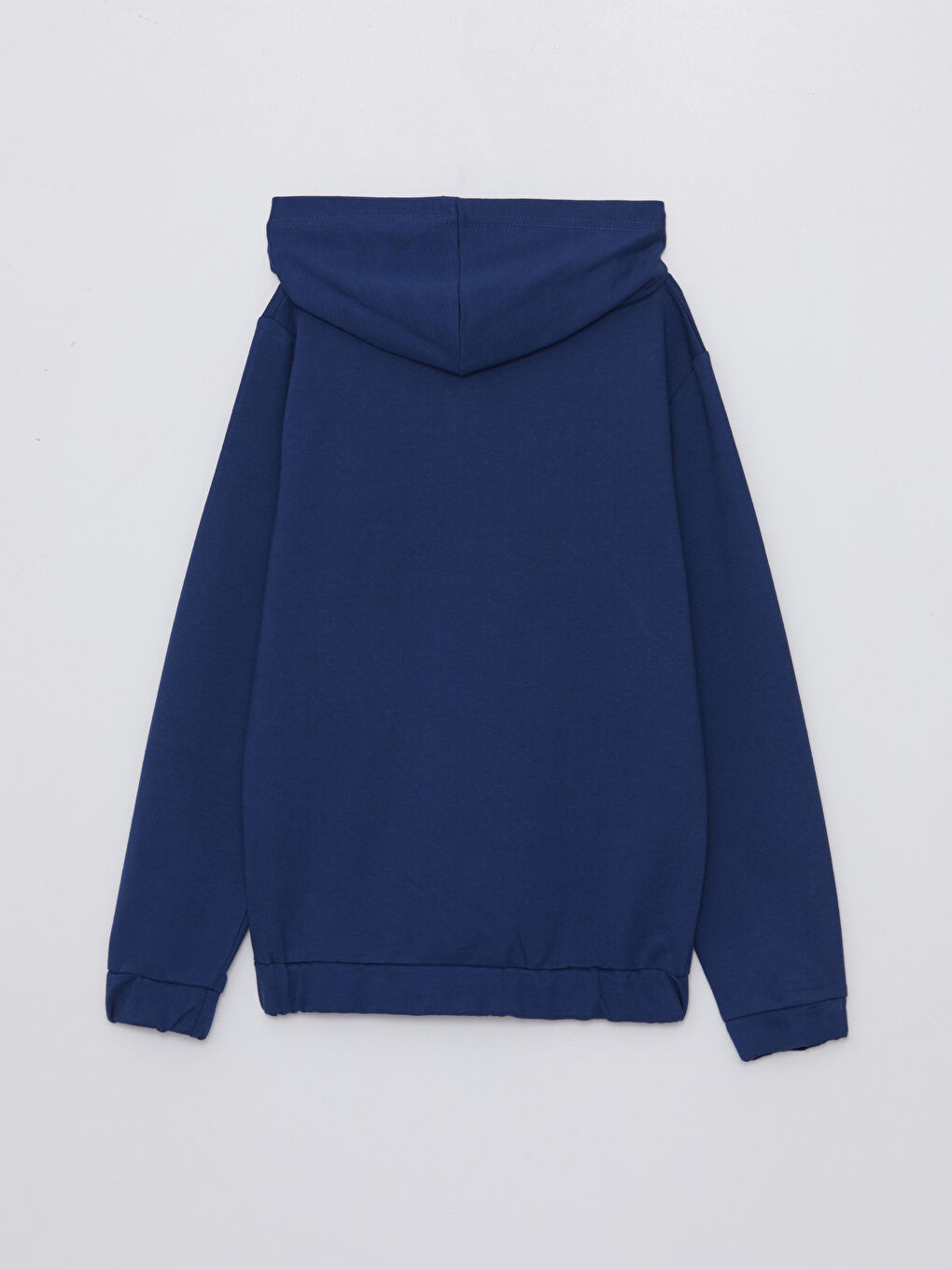 İndigo Kapüşonlu Erkek Çocuk Sweatshirt ve Eşofman Alt 2'li Takım-2