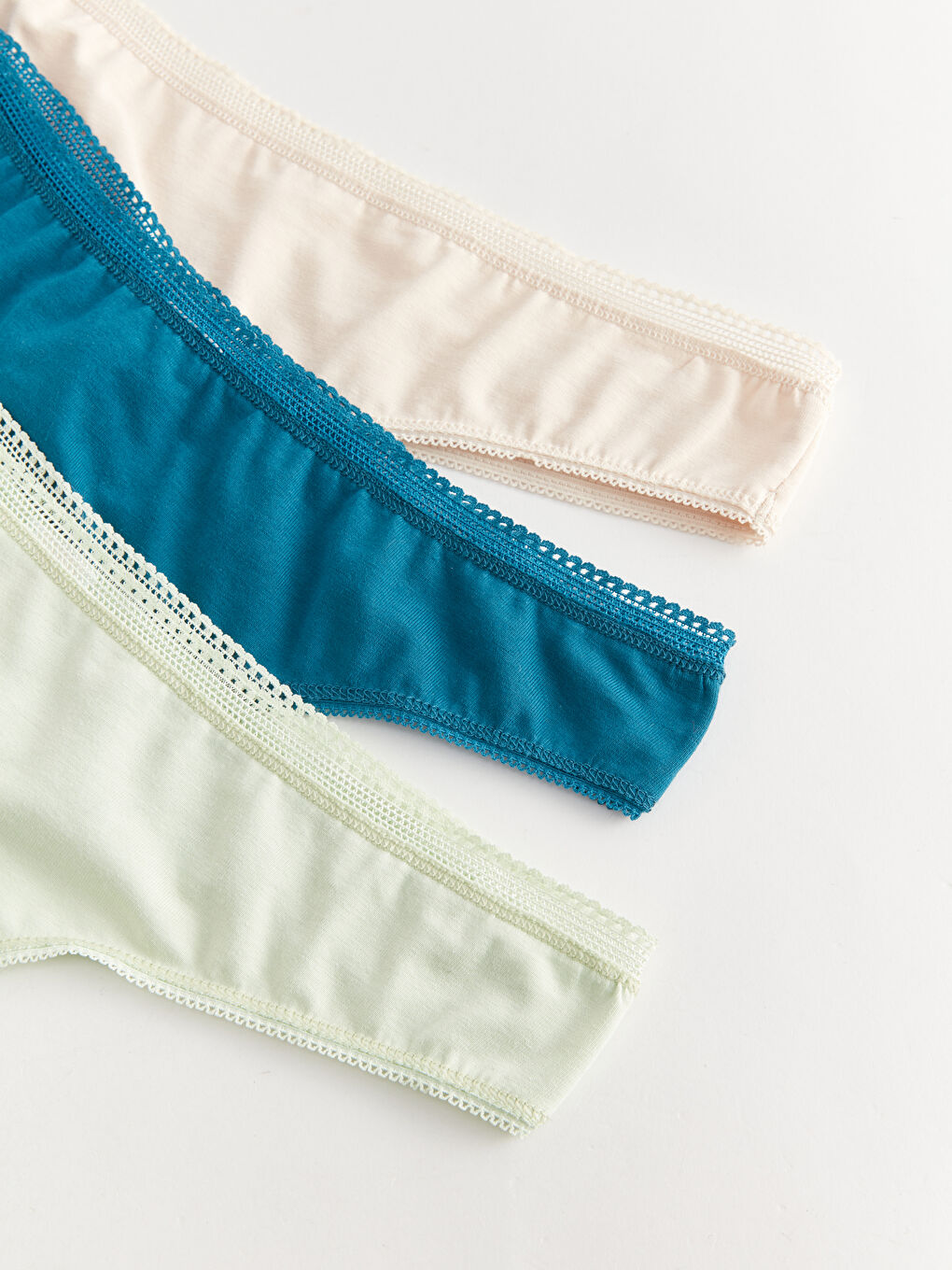 Plain Thong Knickers 3-Pack-2