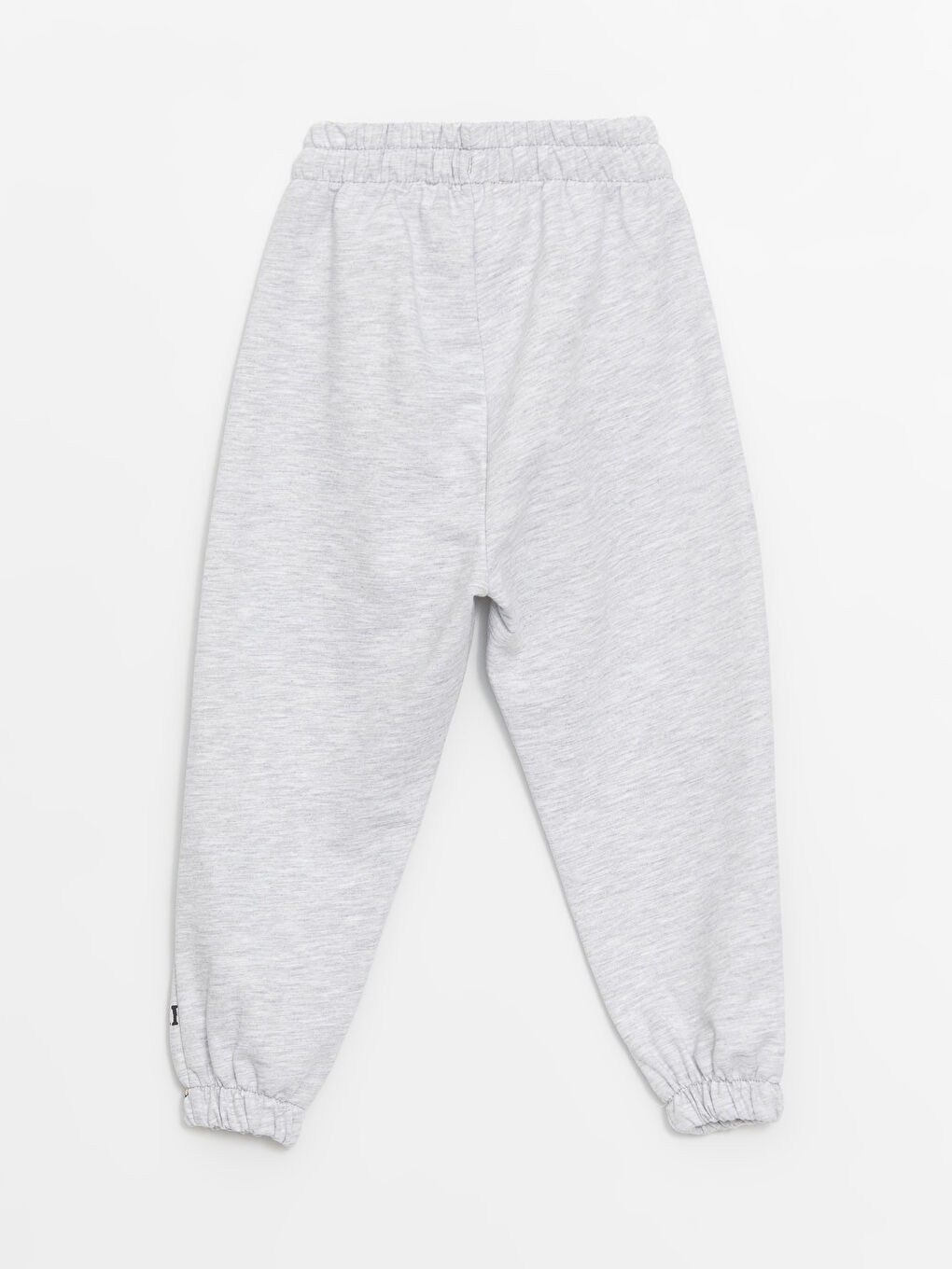 Gri Bisiklet Yaka Baskılı Erkek Bebek Sweatshirt ve Eşofman Alt 2'li Takım-4