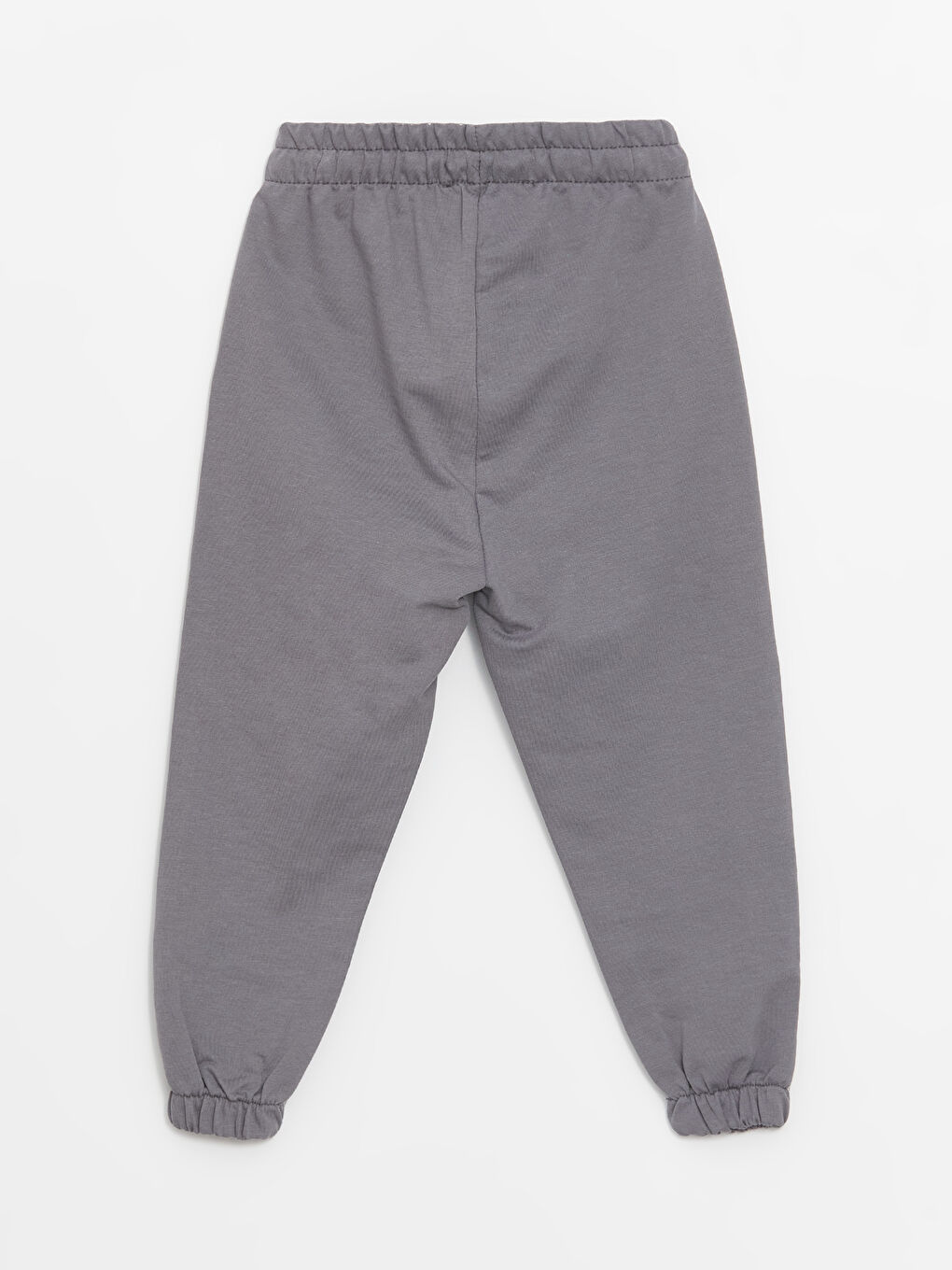 Gri Bisiklet Yaka Baskılı Erkek Bebek Sweatshirt ve Eşofman Alt 2'li Takım-7