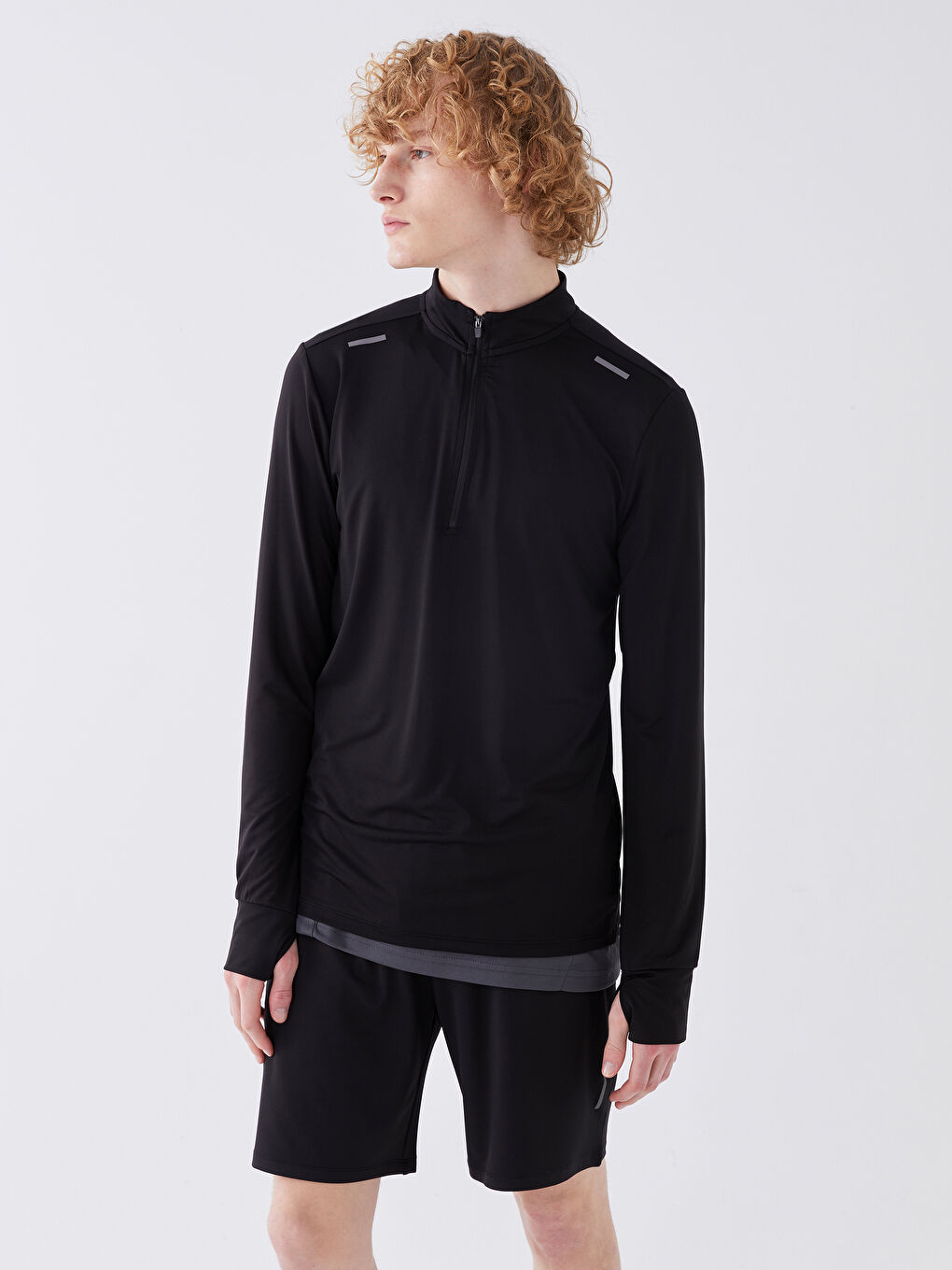 Muškarac CRNA Sportska majica-1