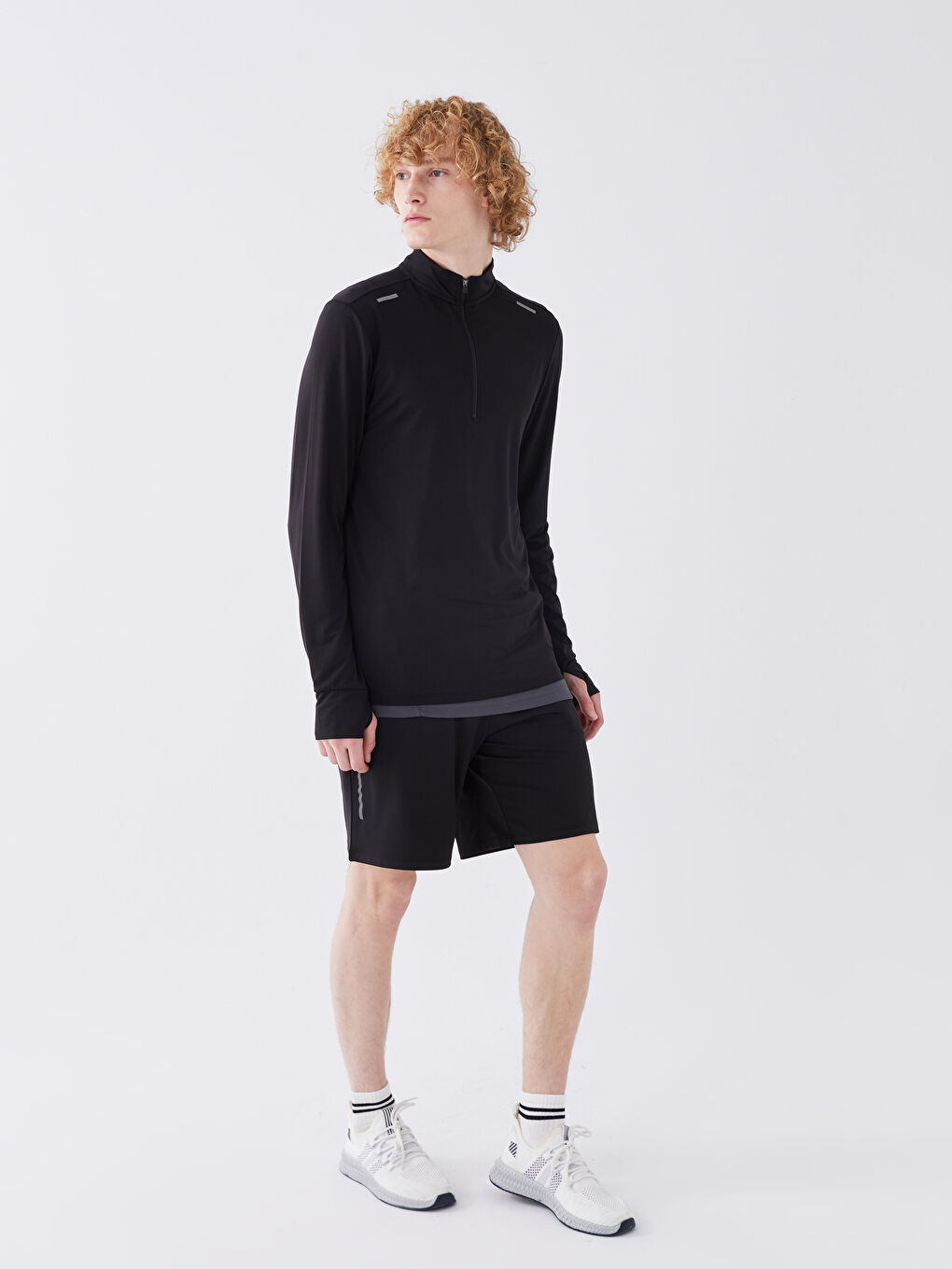 Muškarac CRNA Sportska majica-2