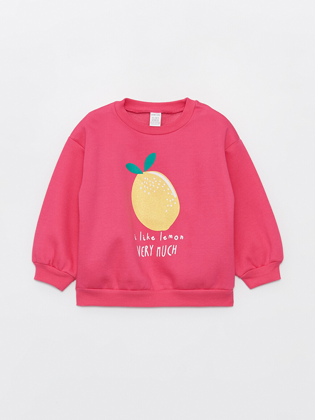 Sweat-shirt À Manches Longues Imprimé Pour Bébé Filles À Col Rond Et Bas De Survêtement Lot De 2-1