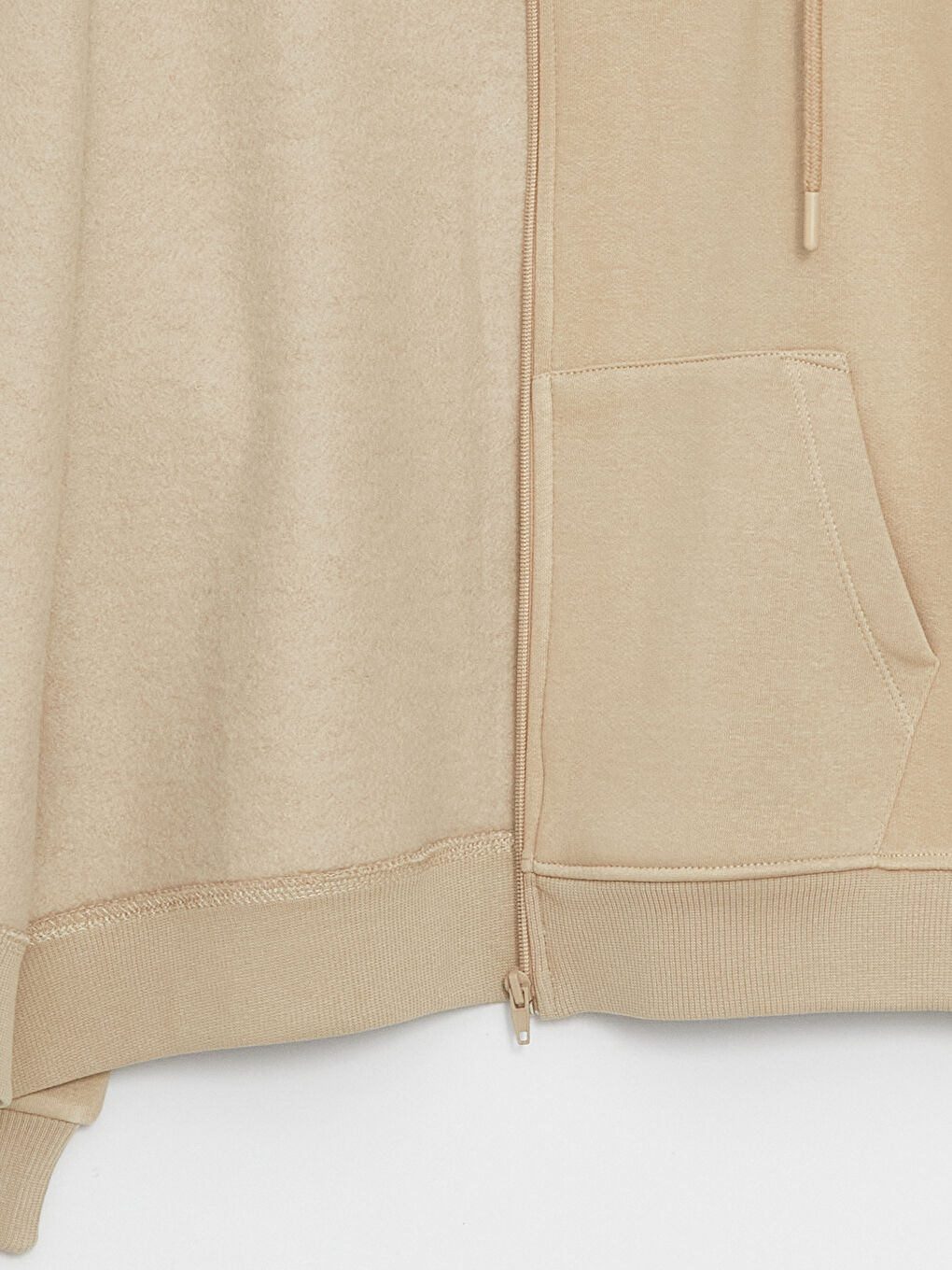 Hooded Oversize Women's Zipper Sweatshirt-6