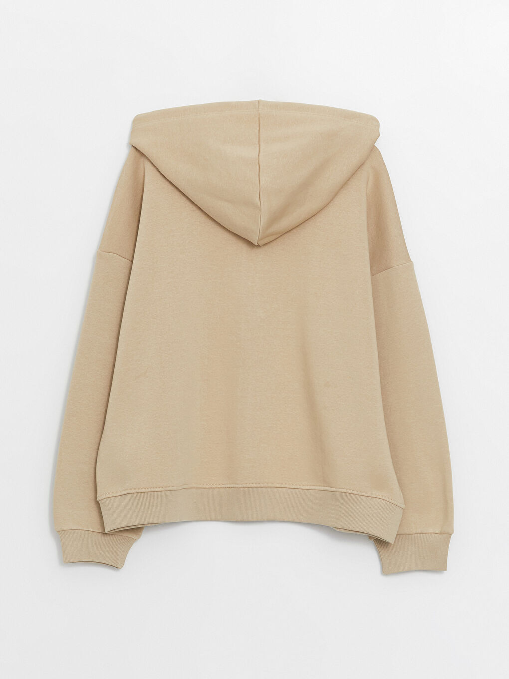 Hooded Oversize Women's Zipper Sweatshirt-7