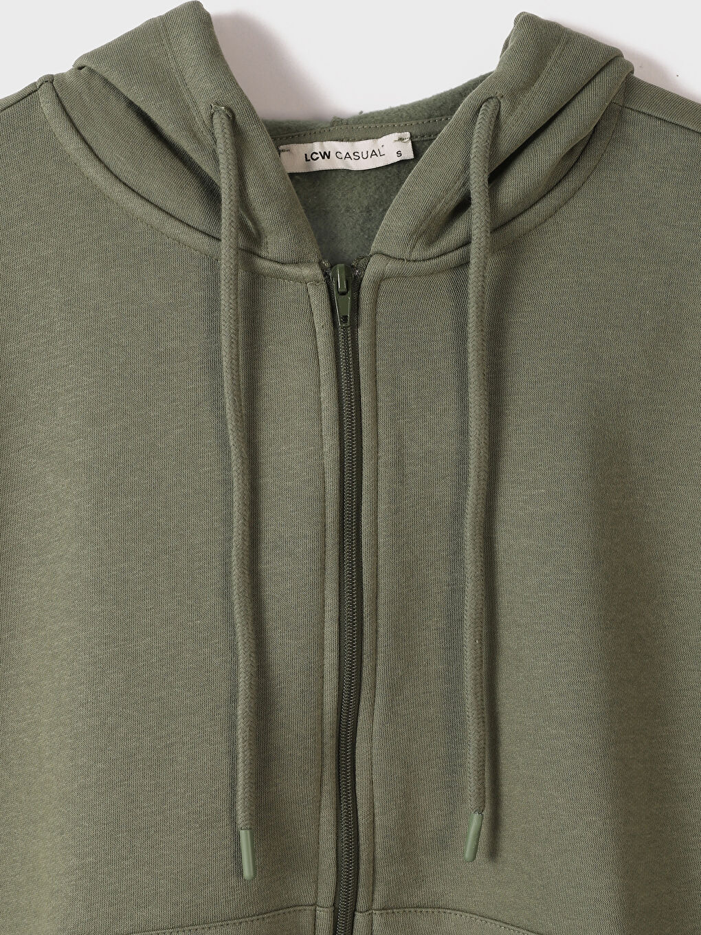 Hooded Oversize Women's Zipper Sweatshirt-1