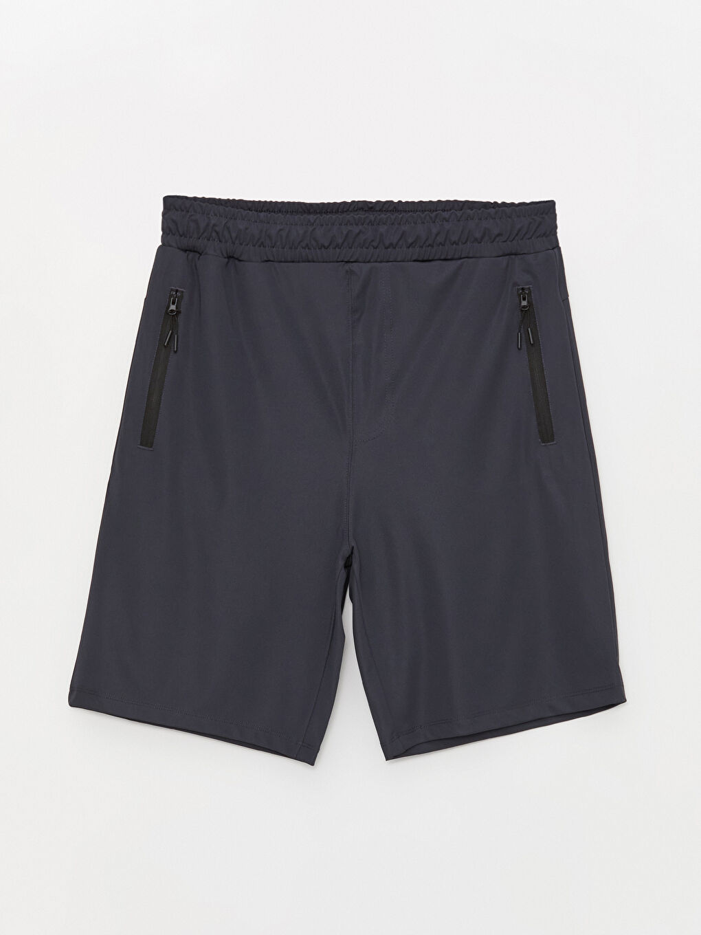 Antrasit Slim Fit Erkek Spor Şort-5