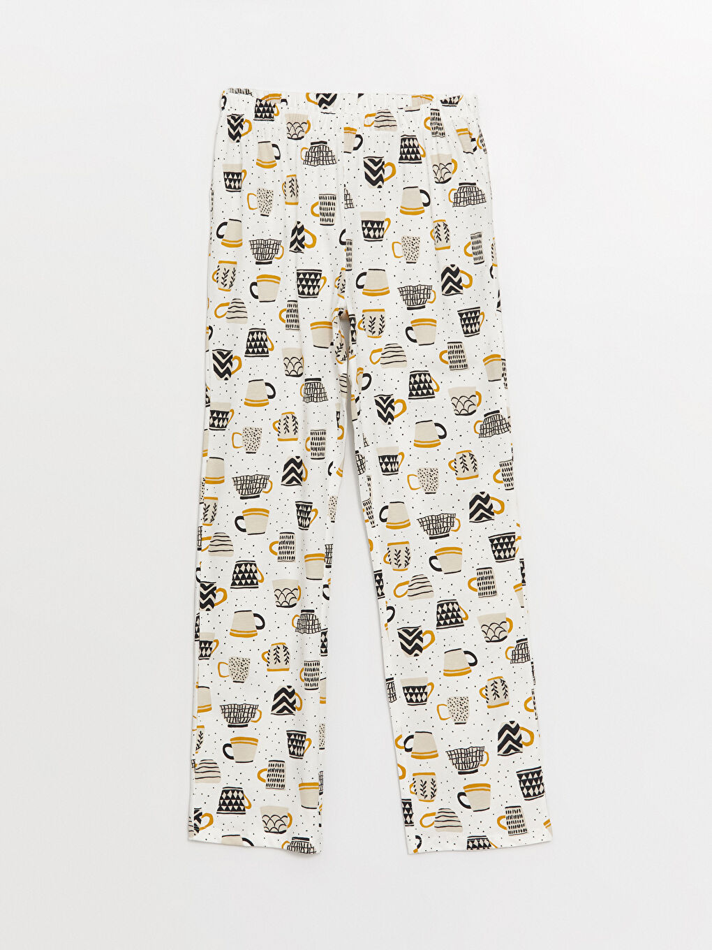 LCW DREAM Shirt Collar Patterned Women's Pyjama Set -W3IO94Z8-LRA