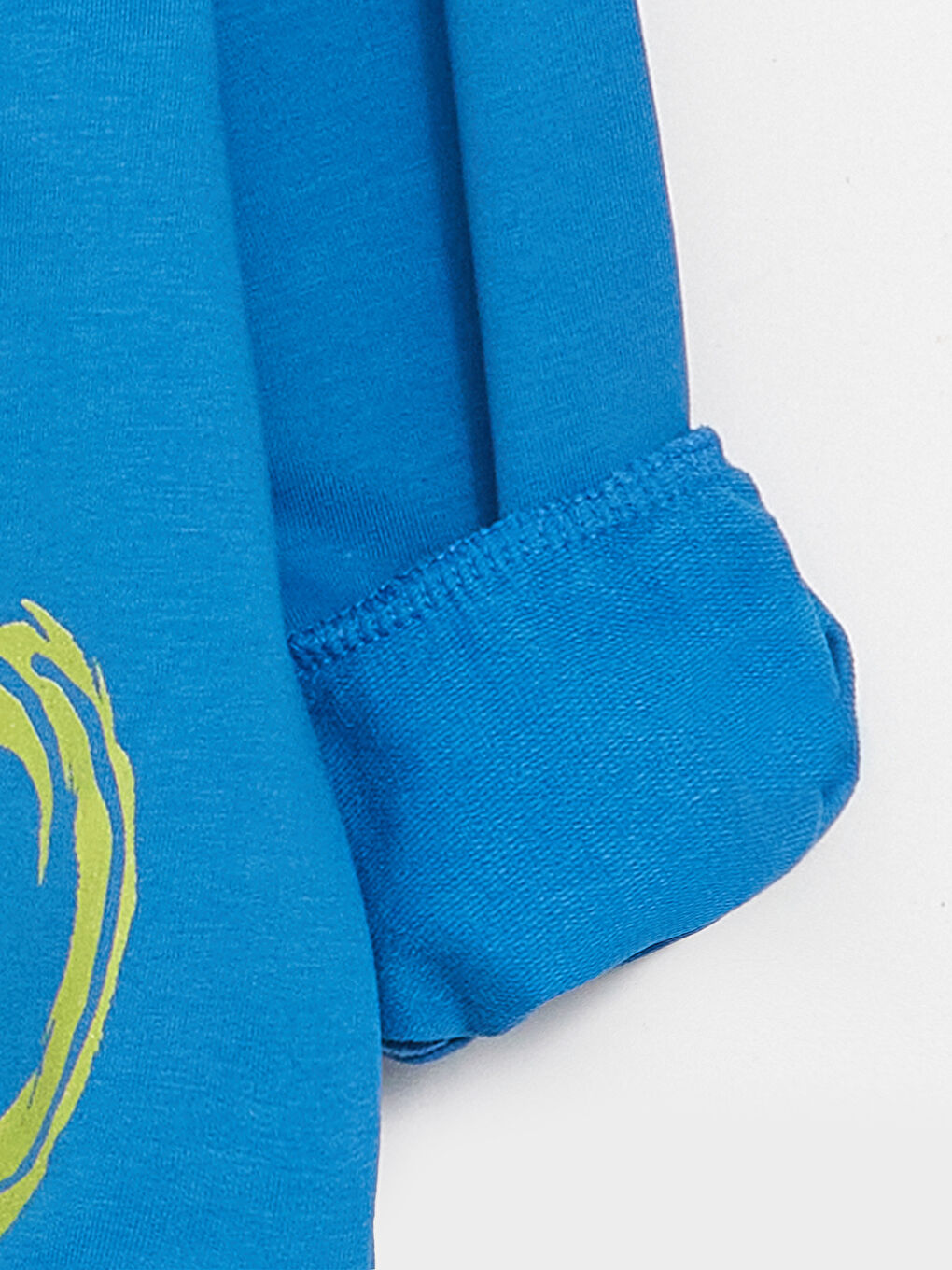 Mavi Bisiklet Yaka Uzun Kollu Erkek Çocuk Sweatshirt-5