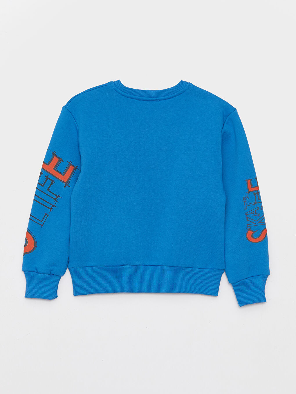 Calimera Kids Mavi Bisiklet Yaka Uzun Kollu Erkek Çocuk Sweatshirt - 1