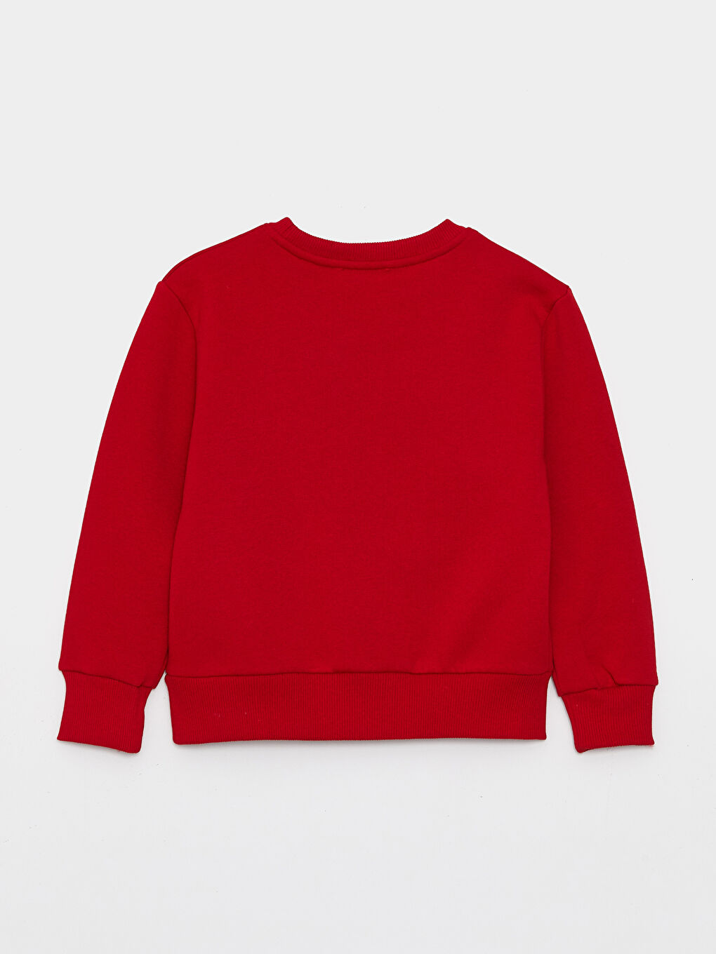 Calimera Kids Kırmızı Bisiklet Yaka Baskılı Uzun Kollu Erkek Çocuk Sweatshirt - 1