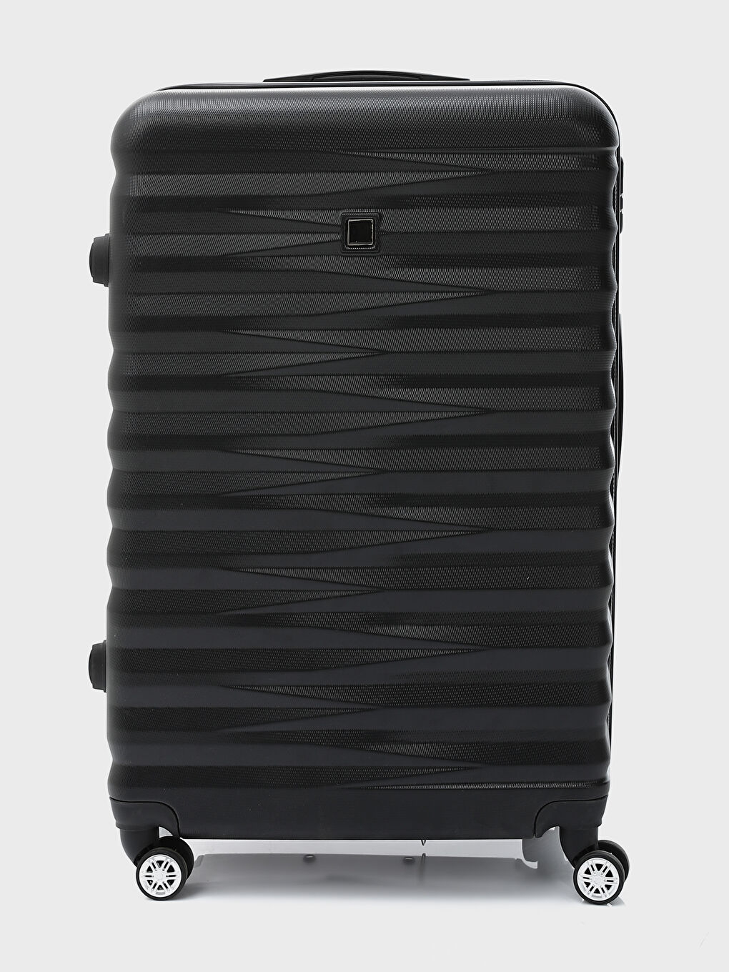 Large Suitcase with Lock Detail