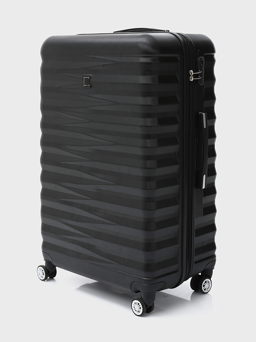 Large Suitcase with Lock Detail-2