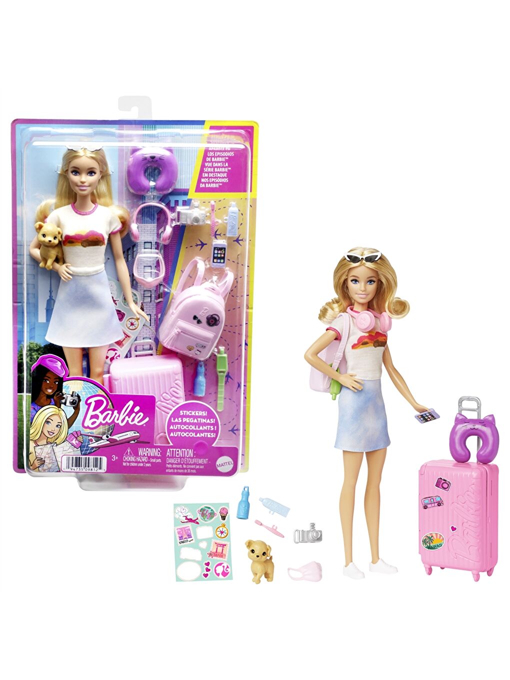 Kız Çocuk Barbie Oyuncak Seti