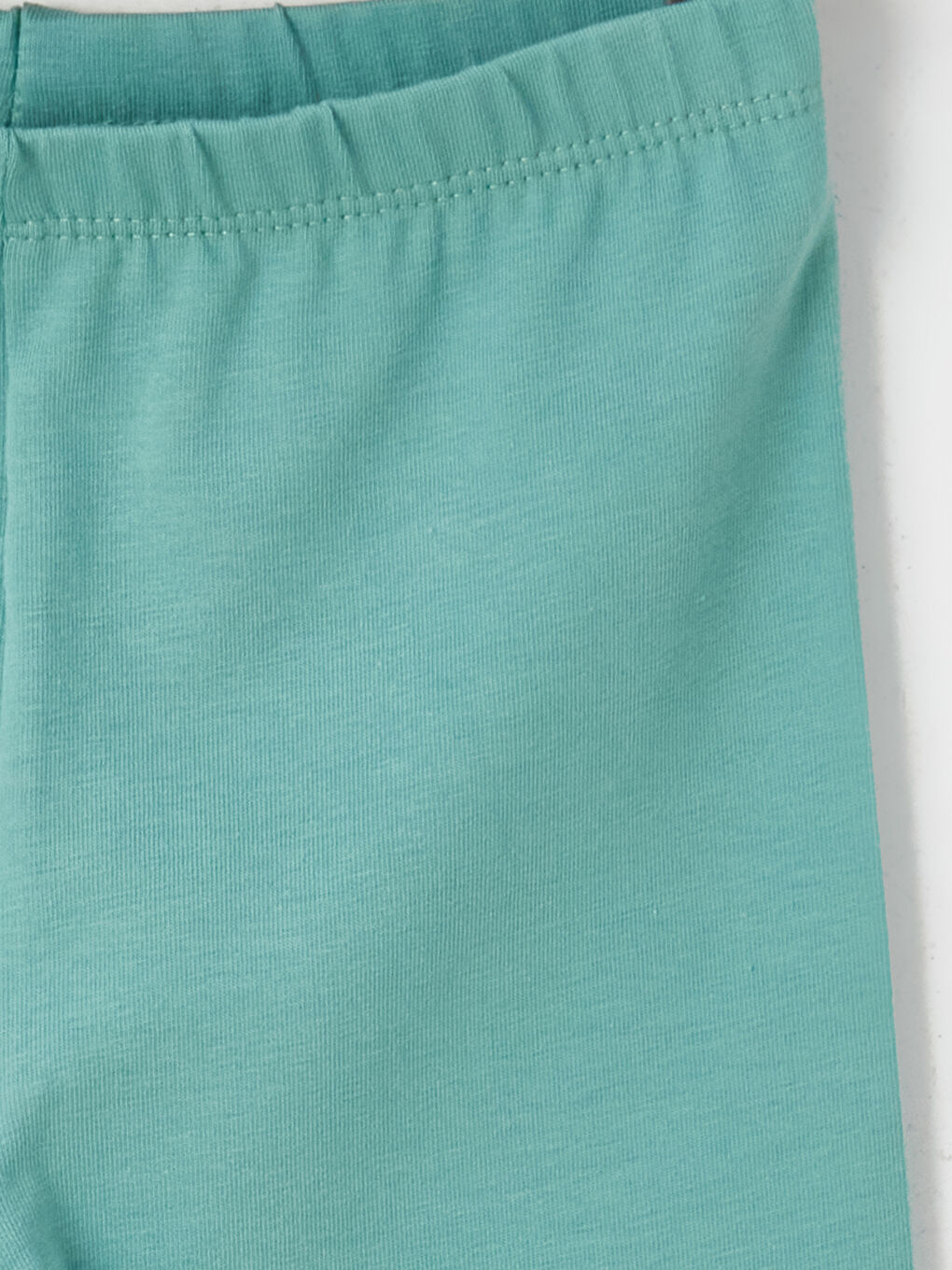 Sarı Bisiklet Yaka Uzun Kollu Baskılı Kız Bebek 2'li Takım-5